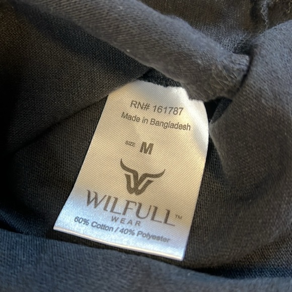 NWT Wilfull Wear Black Tank Top Size Medium - Picture 6 of 7